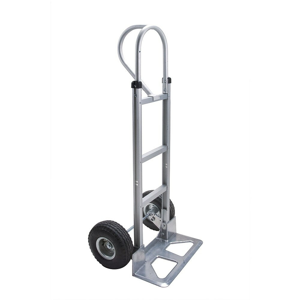 Image of Kleton Knocked Down Hand Truck, P-Handle Handle, Aluminum, 52" Height, 500 Lbs. Capacity (MN028)