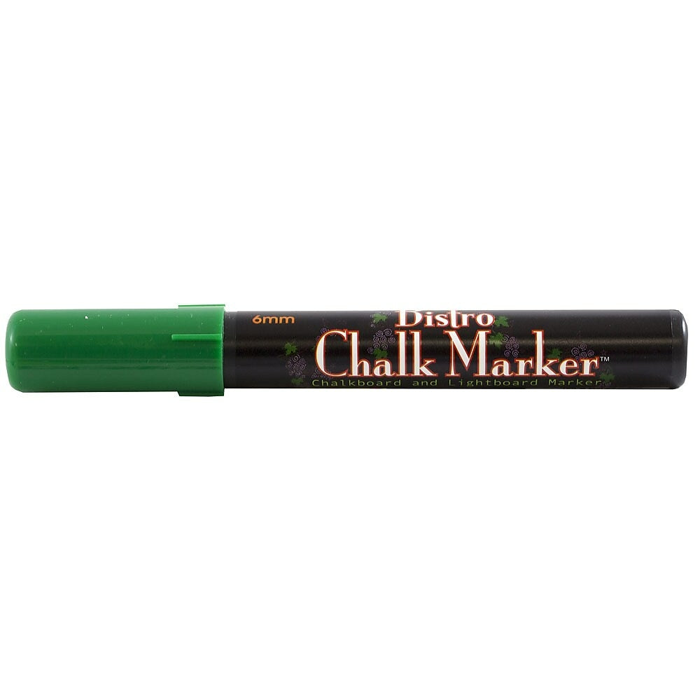 Image of Marvy Uchida Broad-Point Liquid Chalk Markers - Erasable - Dustless - Green