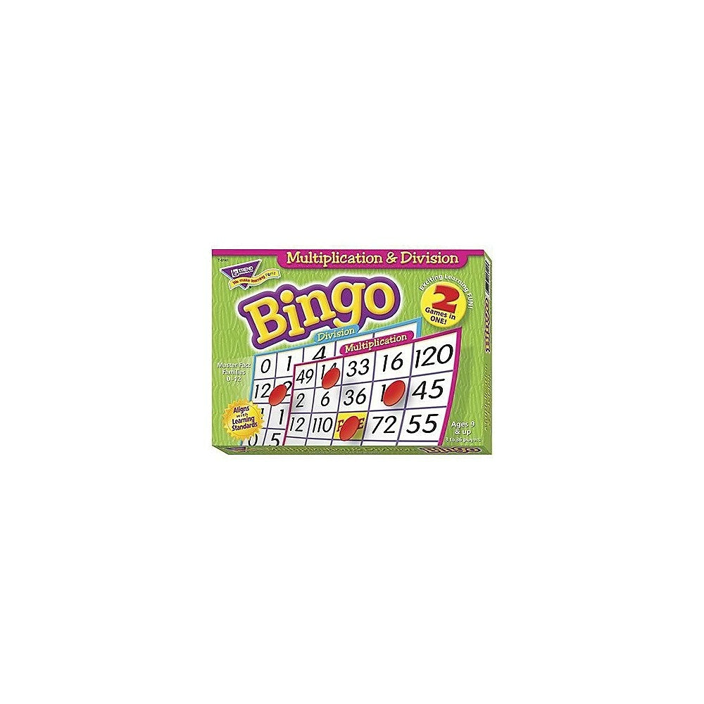 Image of Trend Enterprises Bingo Game, Multiplication And Division