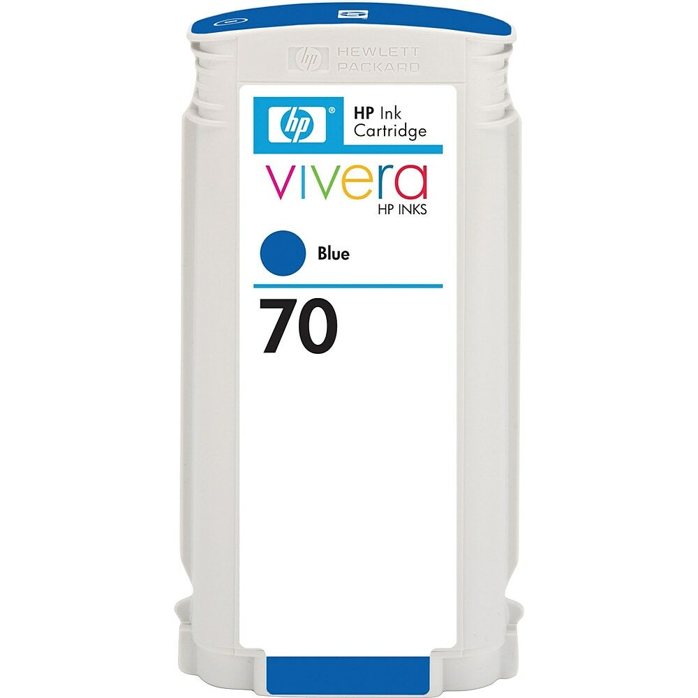 Image of HP 70 Blue Ink Cartridge (C9458A)
