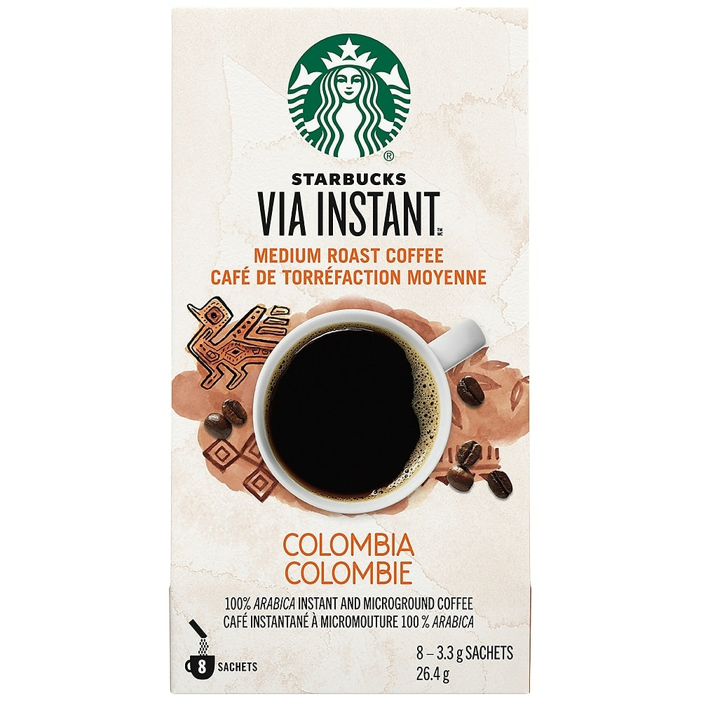 Image of Starbucks VIA Ready Colombia Brew Coffee - 8 Pack
