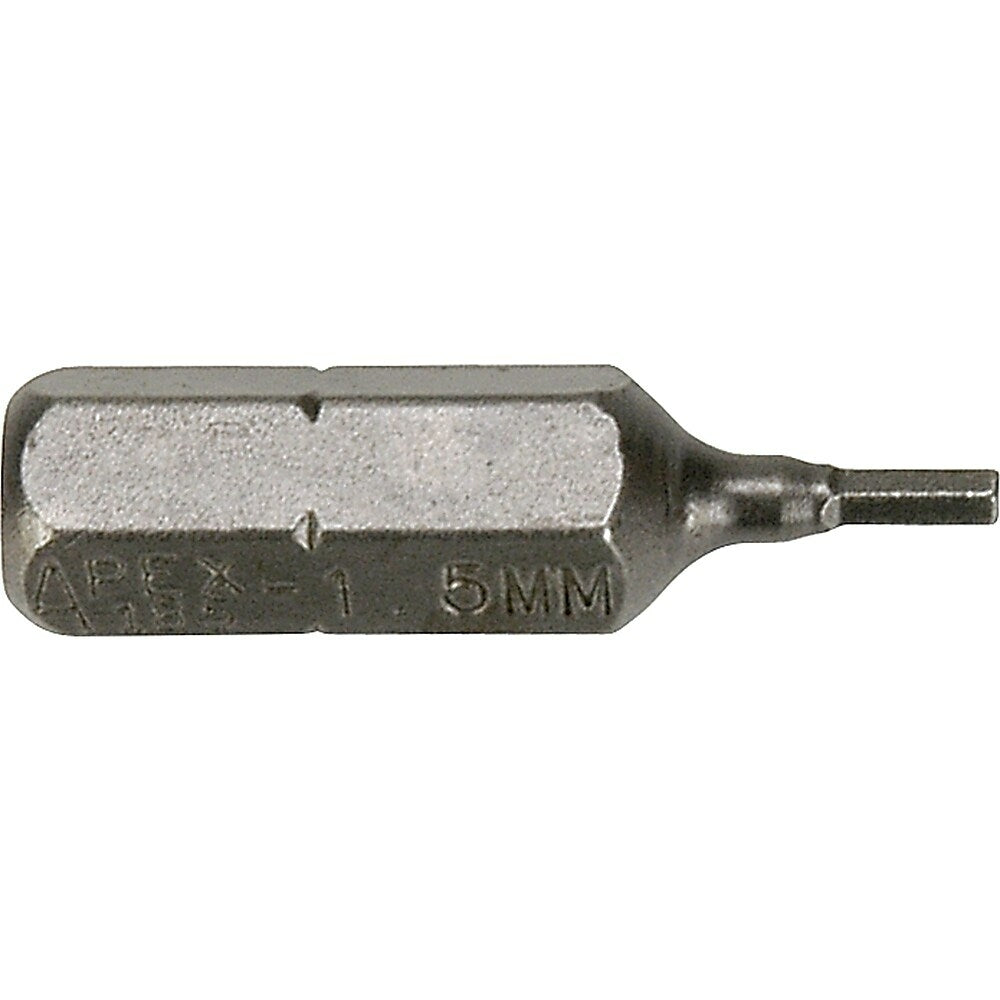 Image of 1/4" Metric Hex Bits, UQ643, 12 Pack