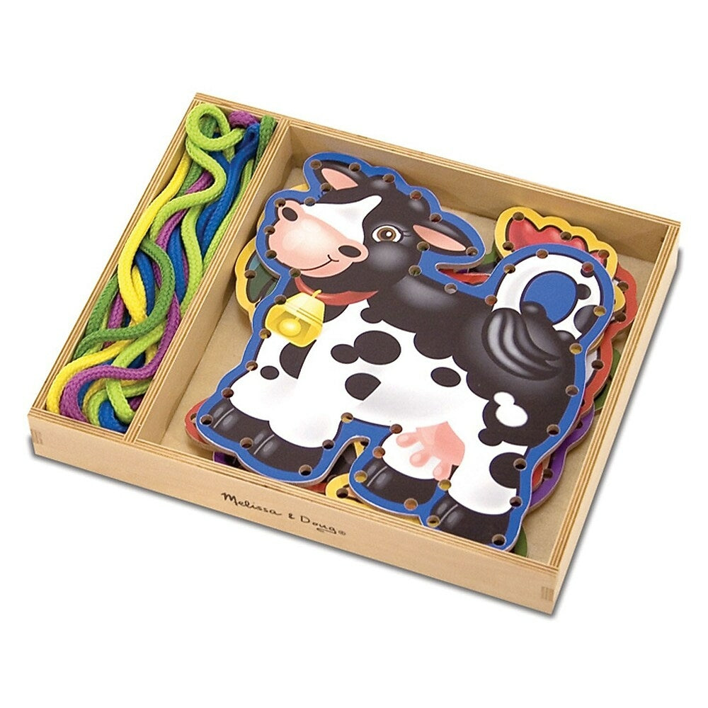 Image of Melissa & Doug Lace and Trace Farm Set (LCI3781)