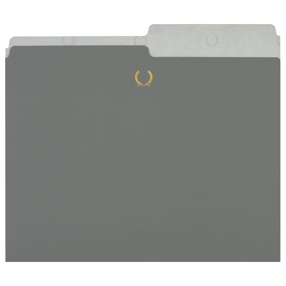 Image of Alfred Sung File Folders - Grey - 12 Pack