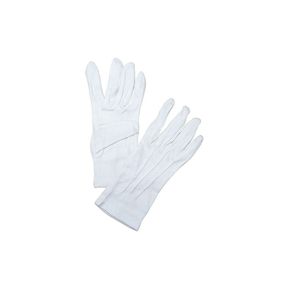 Image of Zenith Safety Parade/Waiter'S Gloves, Cotton, Hemmed Cuff, XL - 60 Pack