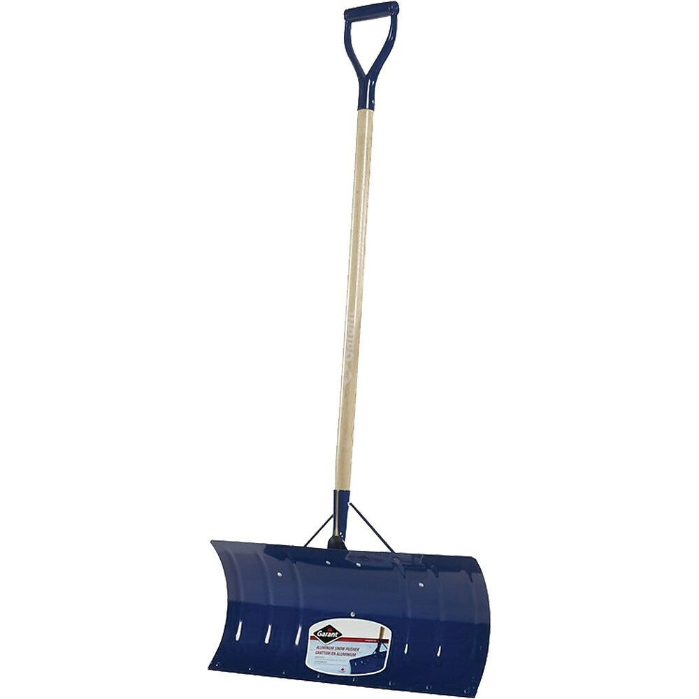 Image of Garant Yukon Aluminium Snow Shovel, D-Grip, 24" x 12", Blue