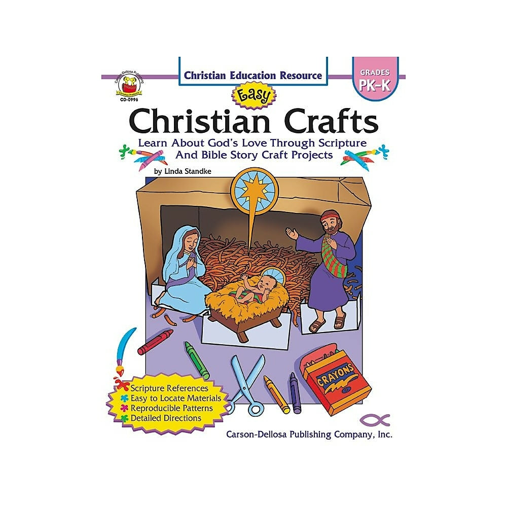 Image of eBook: Christian 0996-EB Easy Christian Crafts - Grade Pre-K