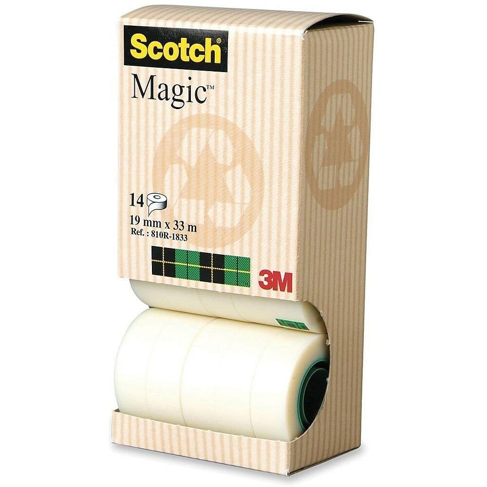 Image of Scotch Magic Tape with Dispenser Tower, 14 Pack