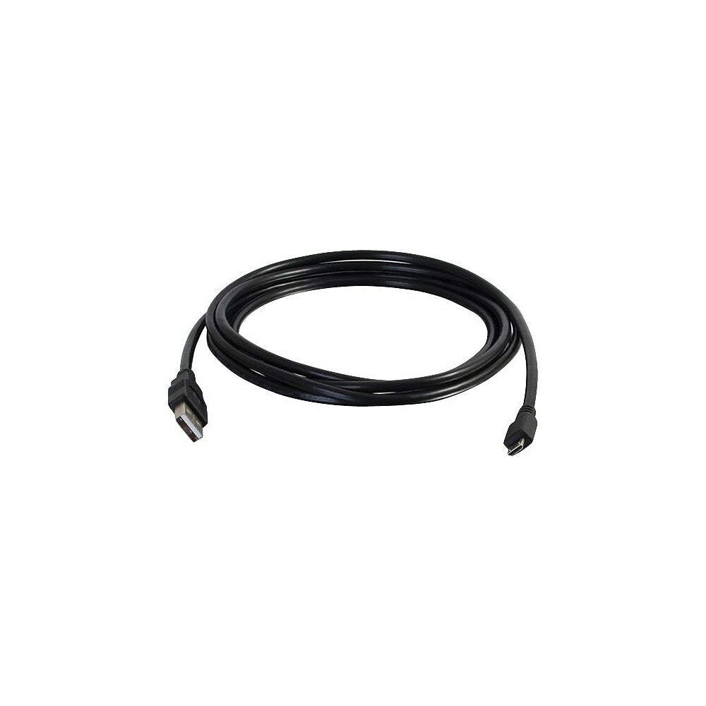 Image of C2G USB 2.0 A Male to Micro-USB B Male Cable, 1m/3.2'