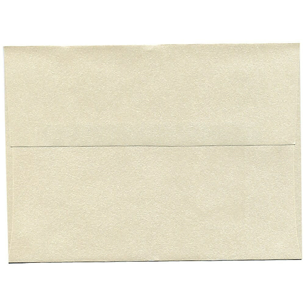 Image of JAM Paper A7 Invitation Envelopes, 5.25 x 7.25, Stardream Metallic Opal, 50 Pack (GCST700g), Yellow