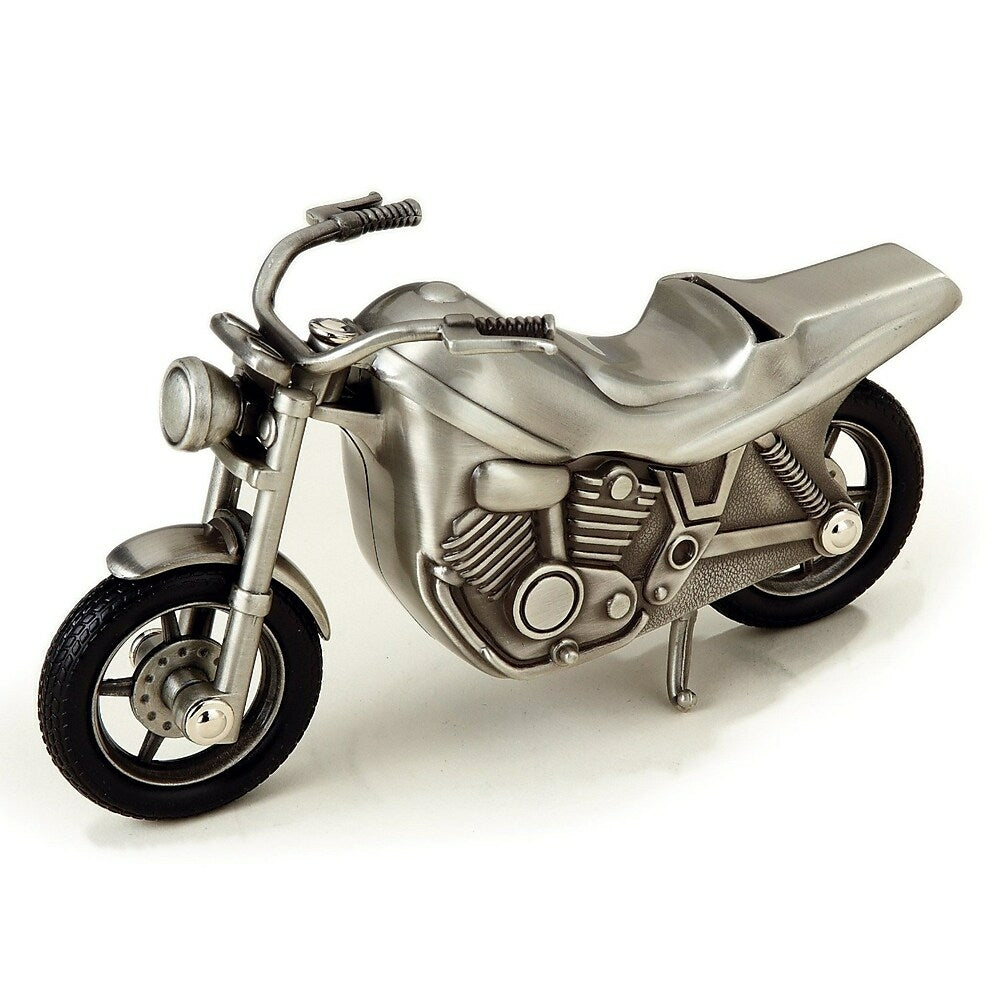 Image of Elegance Pewter Plated Motorcycle Bank