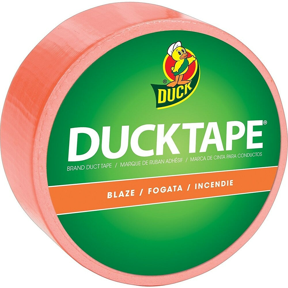 Image of Colour Duck Tape Brand Duct Tape, Blaze Orange