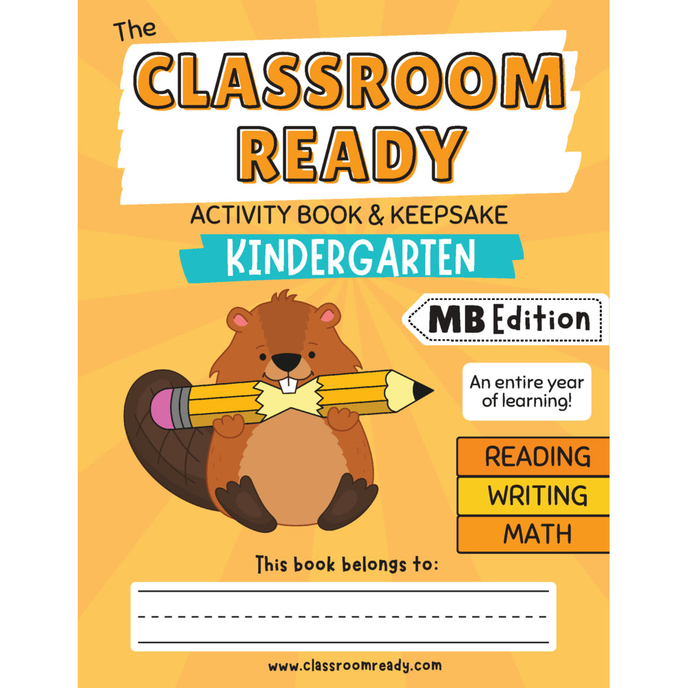 Image of Classroom Ready Activity Book & Keepsake - Kindergarten - Manitoba Edition, Multicolour