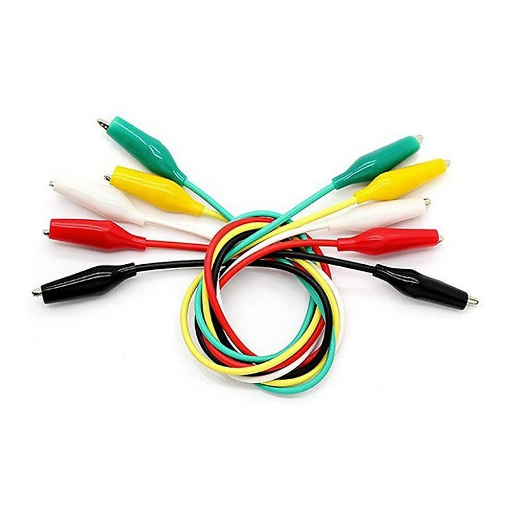 Image of Digiwave Jumper Test Lead Cable, 1" x 1" x 10", Multicolour, 5 Pack