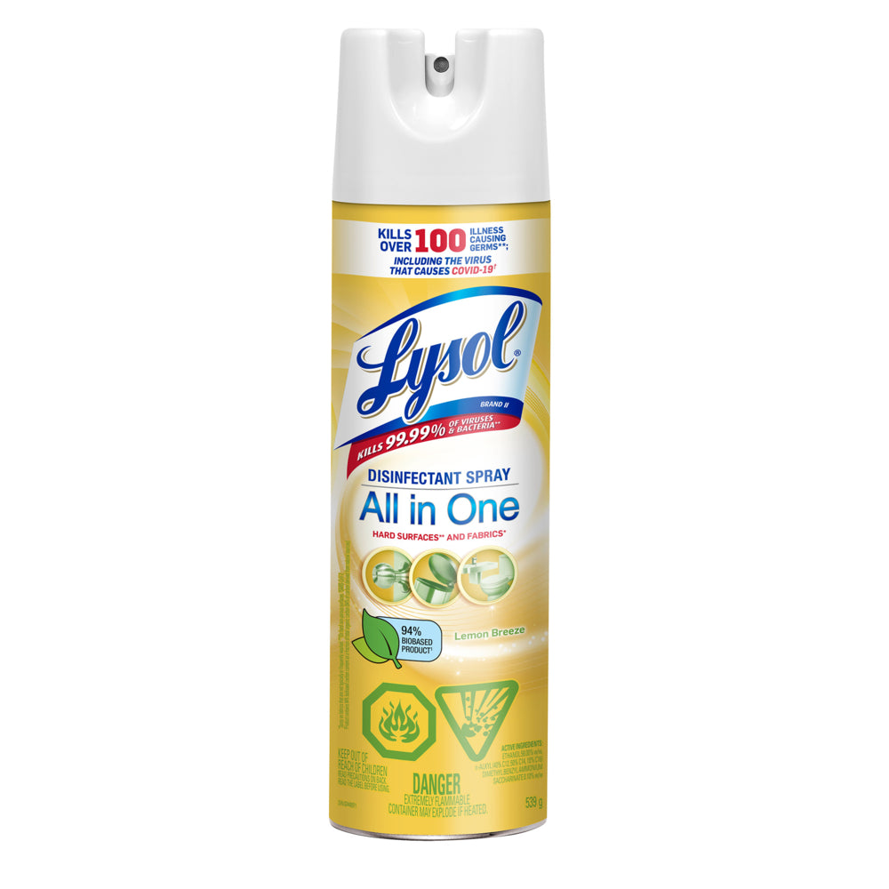 Image of Lysol Disinfectant Spray Lemon Breeze, 539G