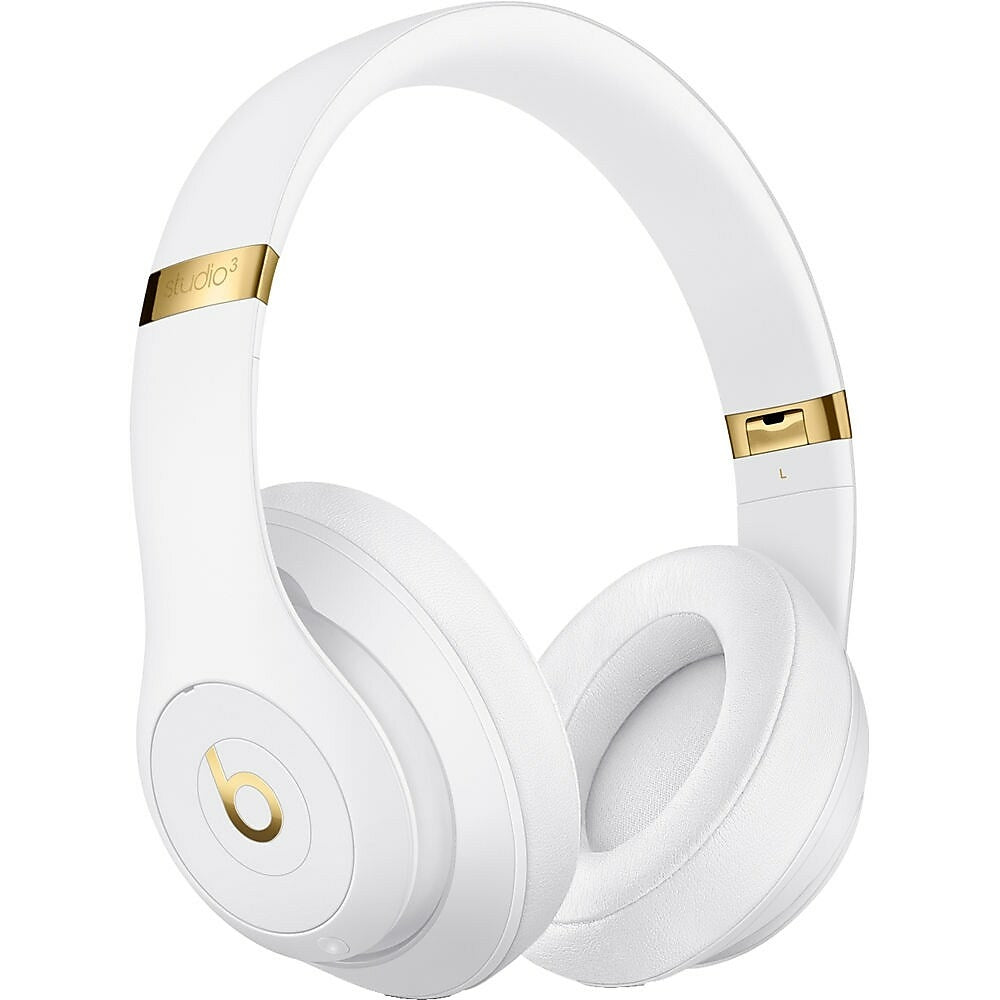 Image of Beats by Dre Studio3 Wireless Over Ear Headphones - White