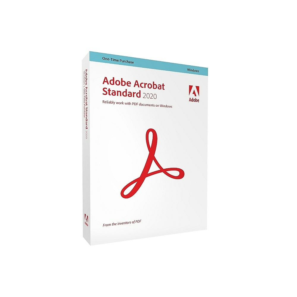 Image of Adobe Acrobat Standard 2020 Windows, French Canadian, 1 User