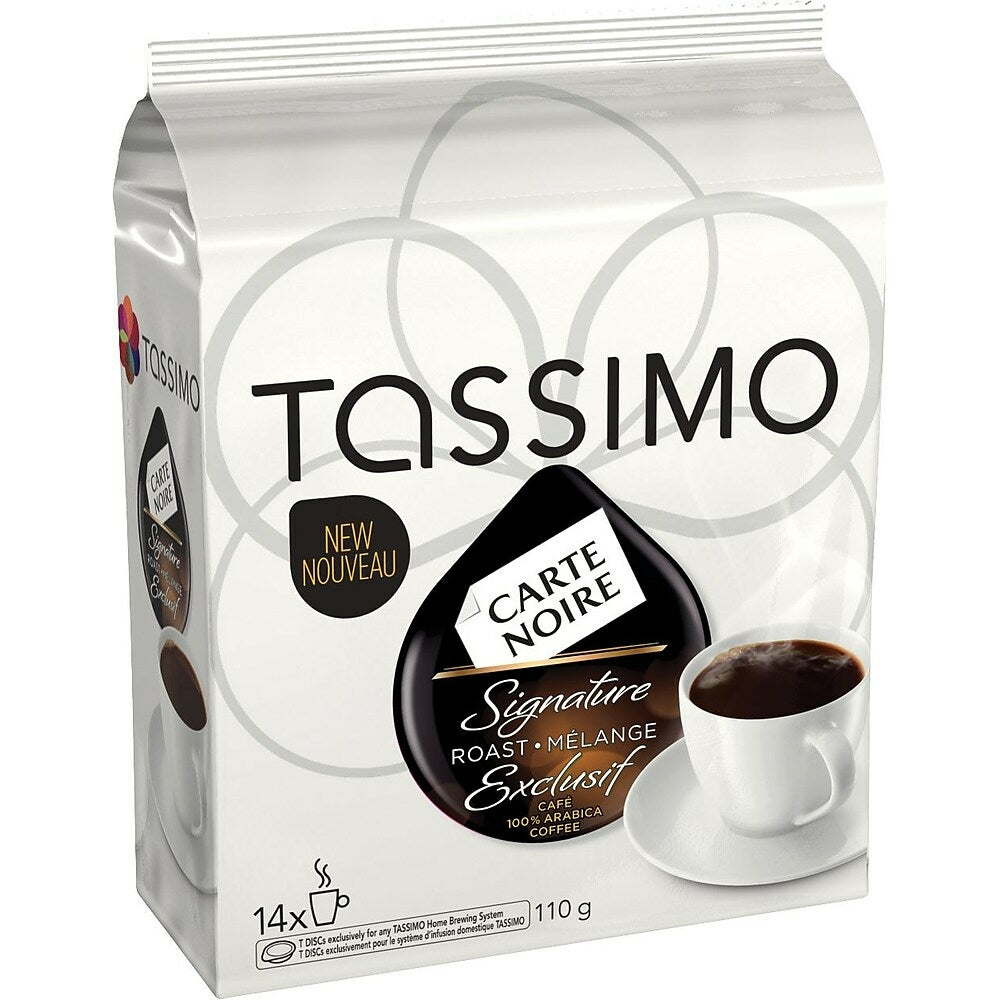 Image of Tassimo Carte Noire Signature Roast Coffee T-Discs - 14 Pack
