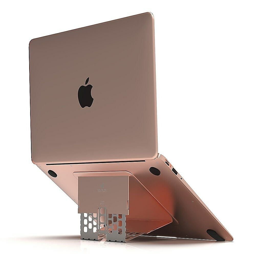 Image of Majextand Ergonomic Adjustable MacBook / Laptop Stand - Rose Gold