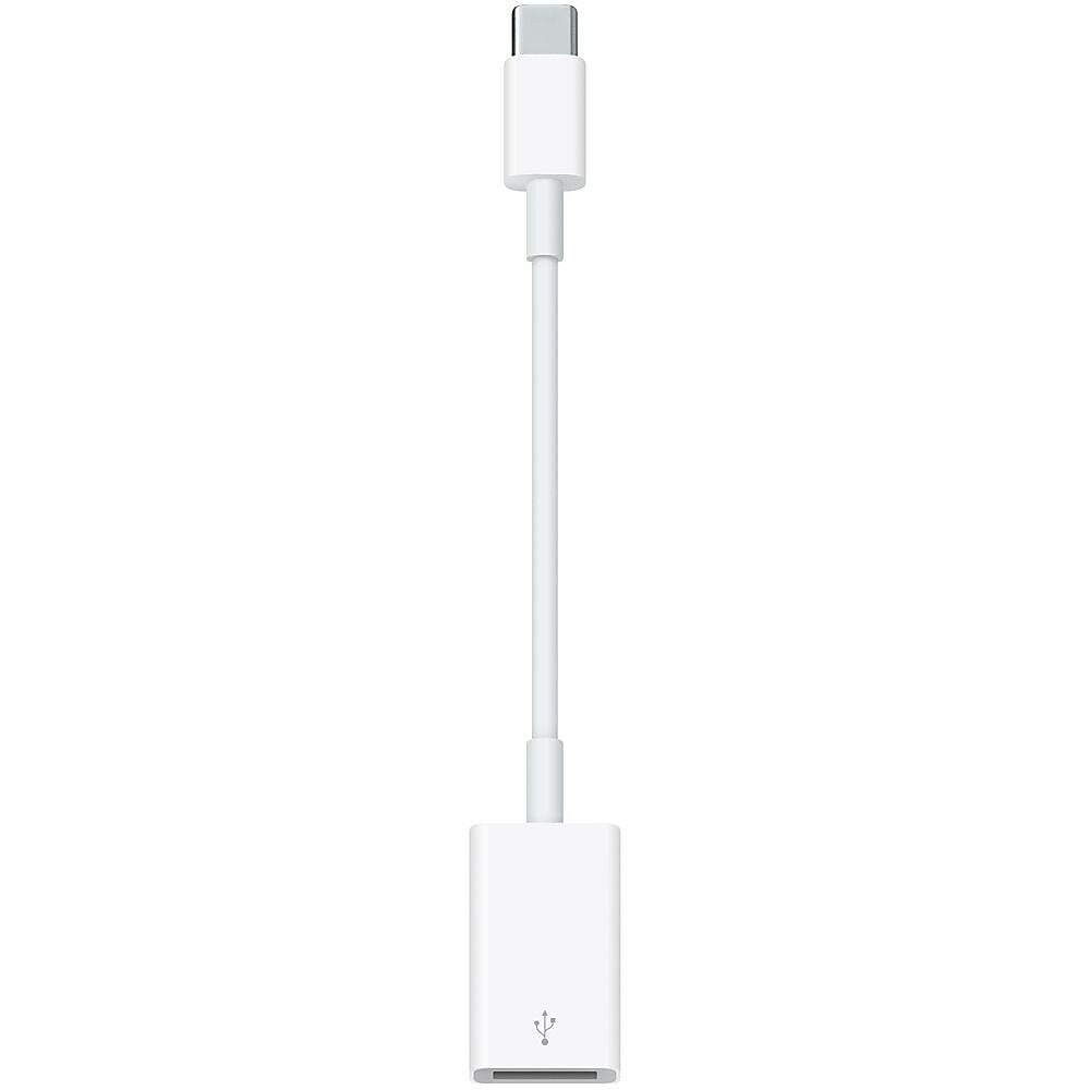 Image of Apple USB-C to USB Adapter, White, Black