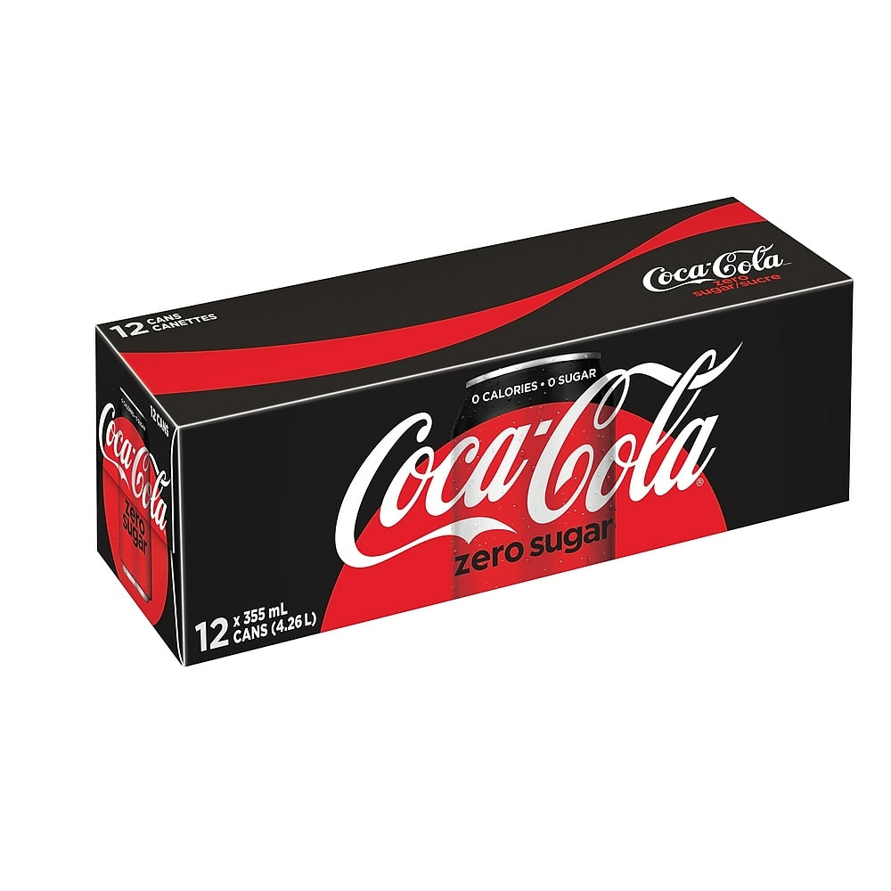 Image of Coca-Cola Zero Sugar - 355mL Cans - 12 Pack