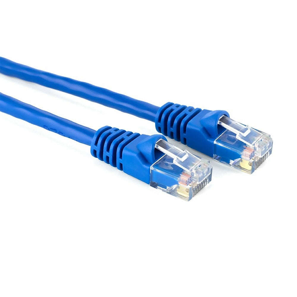 Image of Speedex Cat5e 24AWG 100 FT UTP Ethernet Bare Copper Network Cable, Blue