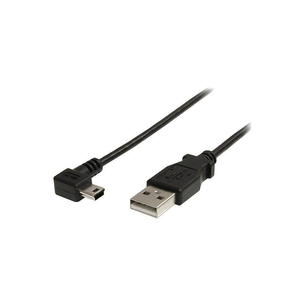 Image of StarTech USB2HABM3RA 3' USB A/Mini B Male to Male Cable