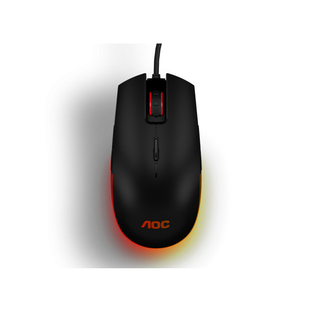 Image of AOC Gaming RGB Gaming Mouse - Black