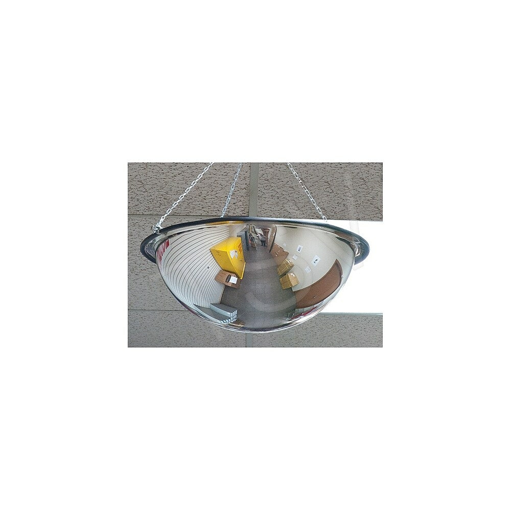 Image of Zenith Safety Dome Mirror, Open Top, Full Dome, 24"