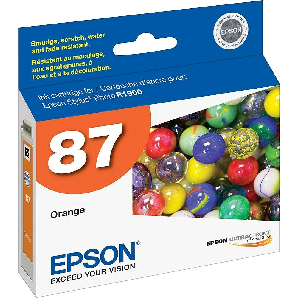 Image of Epson 87 Orange Ink Cartridge