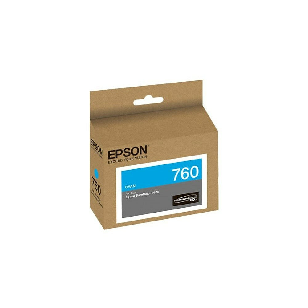 Image of Epson 760 Ink Cartridge - Cyan