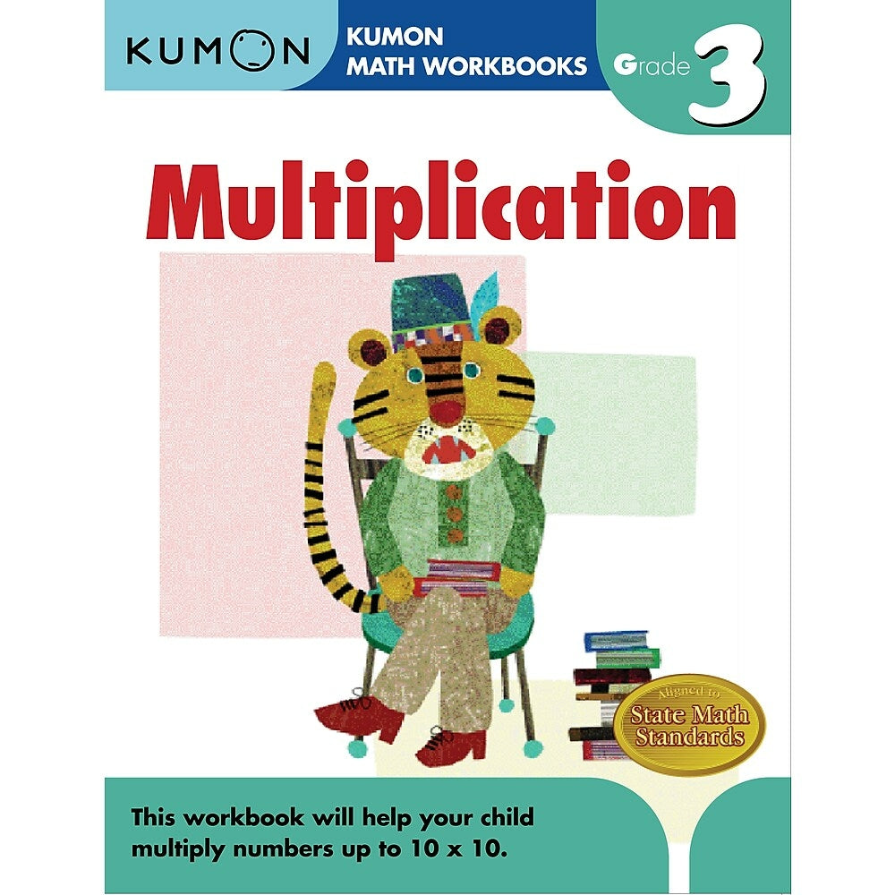 Image of Kumon Publishing Kid's Educational Workbooks Multiplication - Grade 3