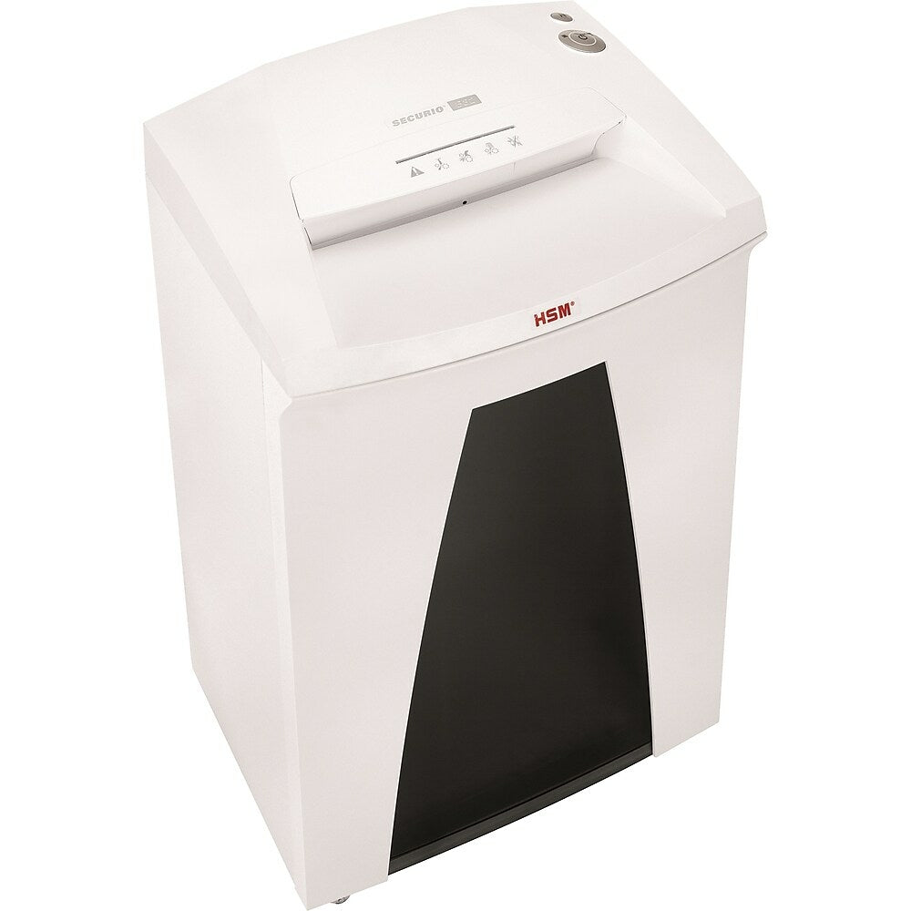 Image of HSM SECURIO B32S 30-Sheet Strip-Cut Commercial Shredder