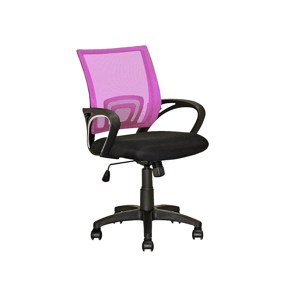 pink and purple chair