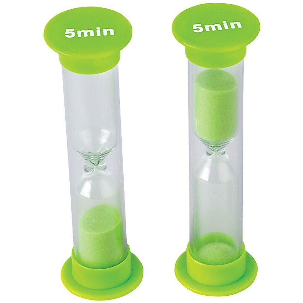 Image of Teacher Created Resources 5 Minute Sand Timer Small, 24 Pack (TCR20662)
