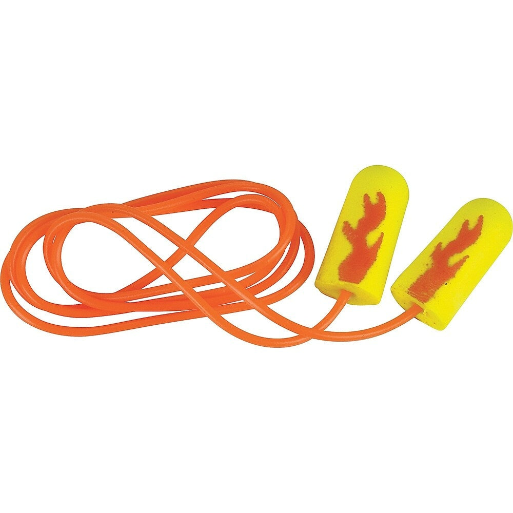 Image of E-A-R, E-A-Rsoft Yellow Neons & Blasts Earplugs, Bulk - Polybag, Corded