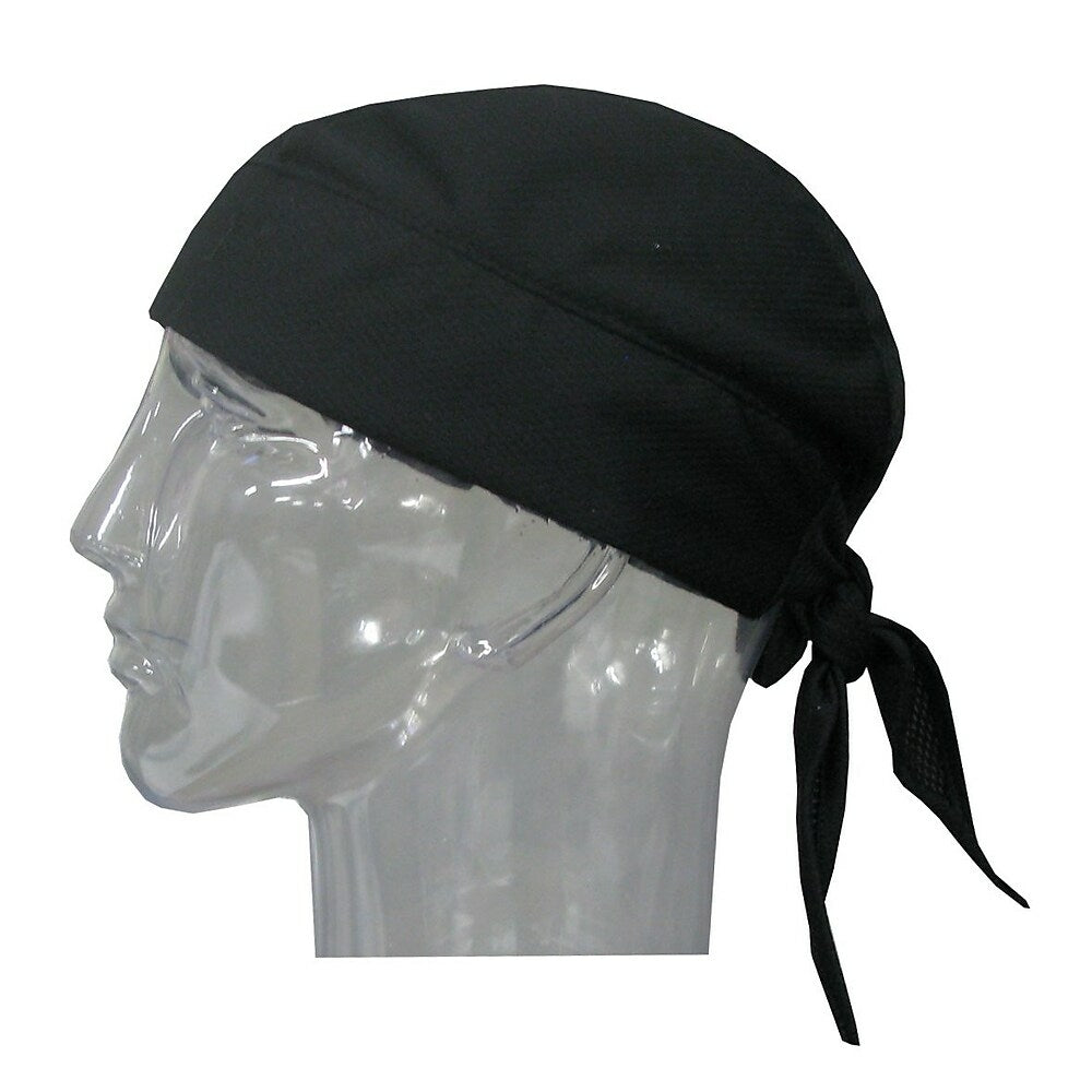 Image of TechNiche HYPERKEWL Evaporative Cooling Skull Cap, Black, 2 Pack