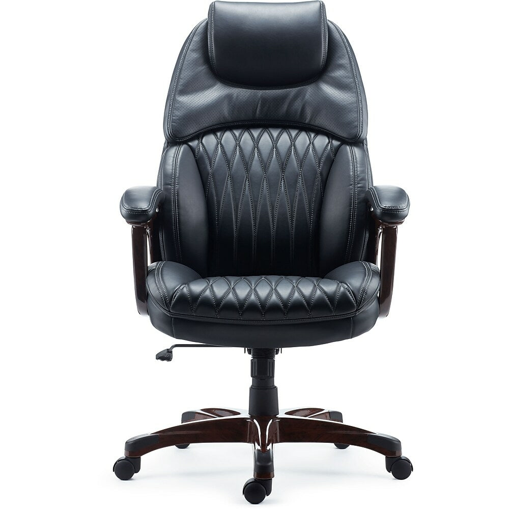 staples northman bonded leather manager's chair  staplesca