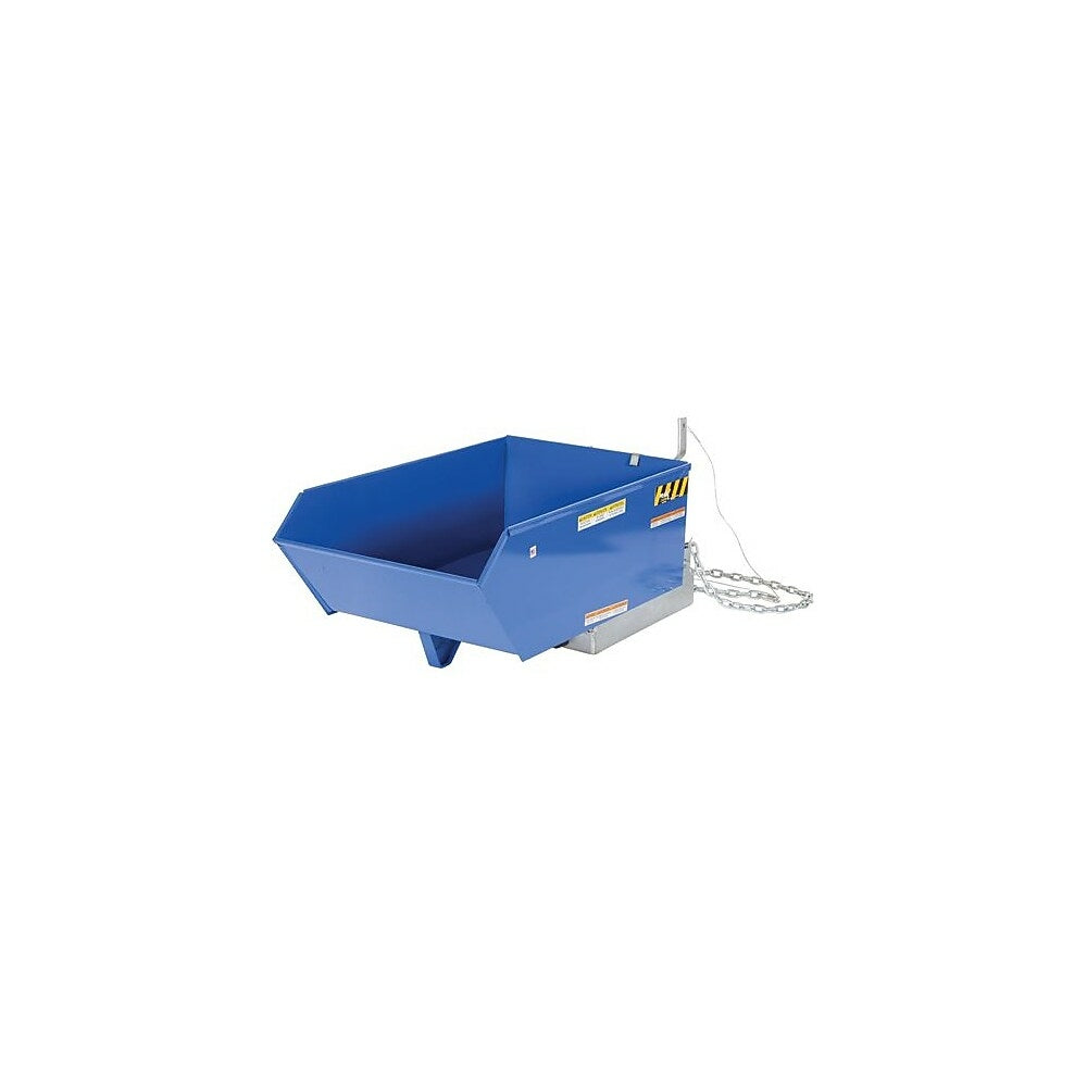 Image of Vestil Low Profile 90 Degree Self Dumping Hopper MD .25 Cubic Yard (H-25-MD)