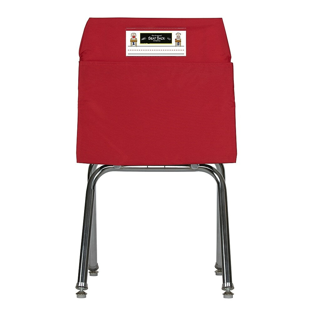 Image of Seat Sack Medium Square Seat Sack, 15", Red, 2 Pack