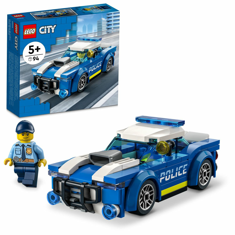 Image of LEGO City Police Car Building Kit - 94 Pieces