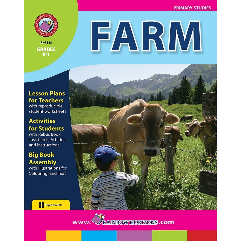 Image of eBook: Farm (PDF version - 1-User Download) - ISBN 978-1-55319-202-2 - Grade K - 1