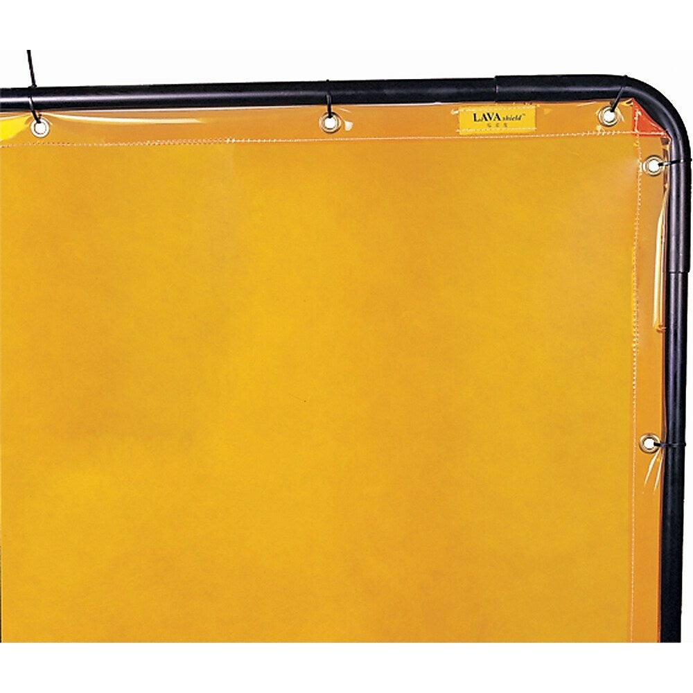 Image of Weld-Mate Lavashield Curtains - Yellow - 92" x 68.5" - 2 Pack