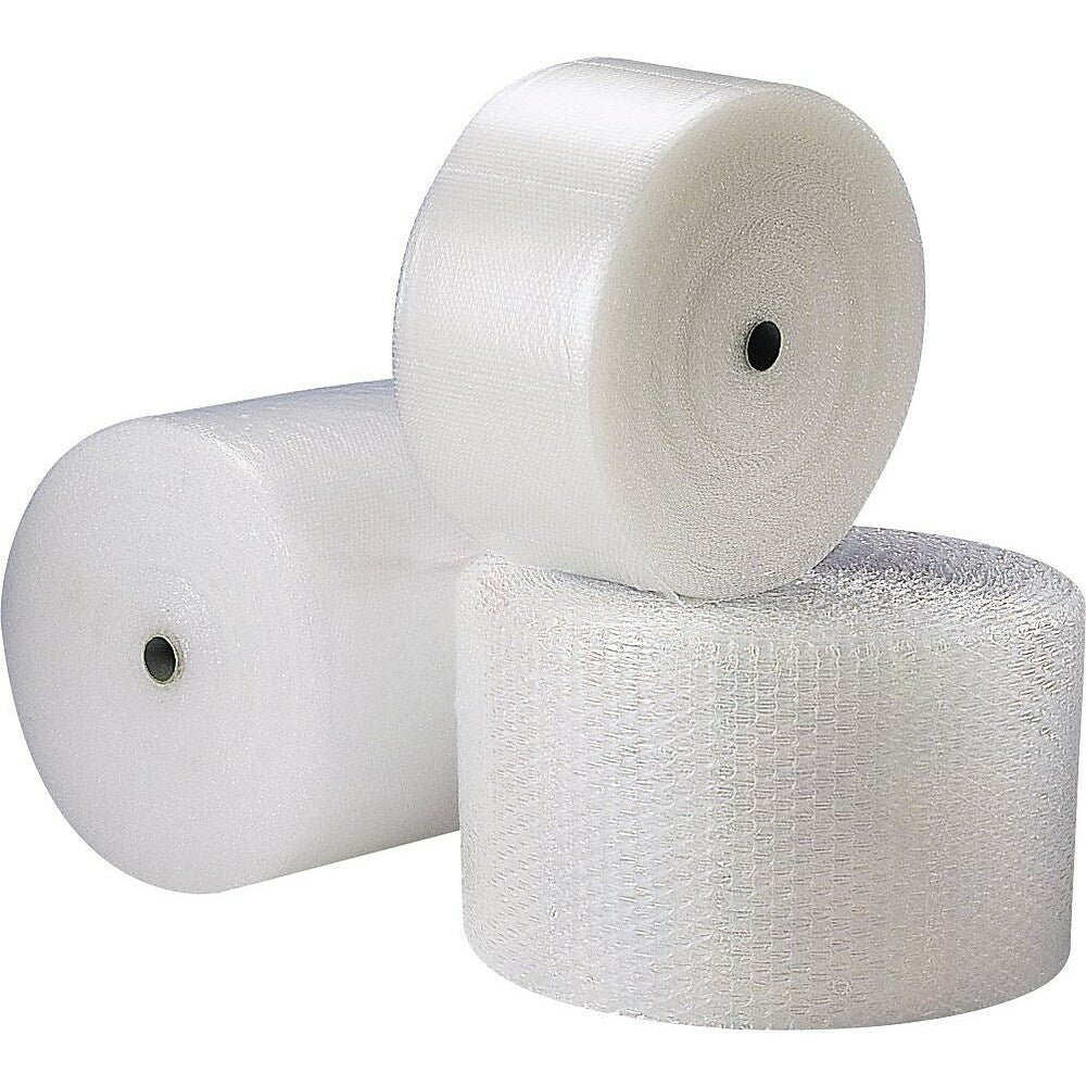 Image of Recycled Bubble Cushioning Rolls, For lightweight Products Interleaving, 16" x 500'