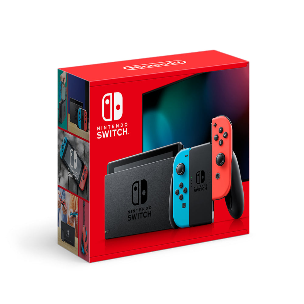 Image of Nintendo Switch Console - Neon Blue/Neon Red