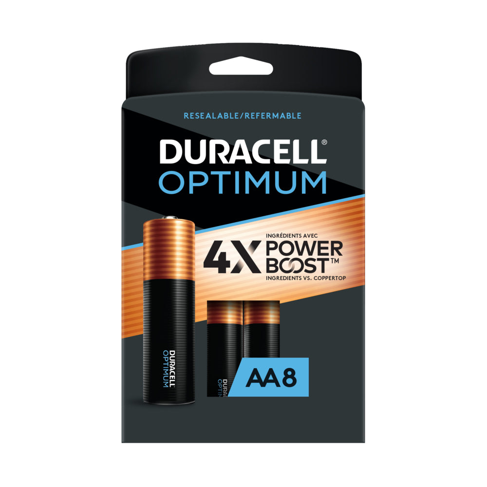 Image of Duracell Optimum AA Batteries - 8 Pack