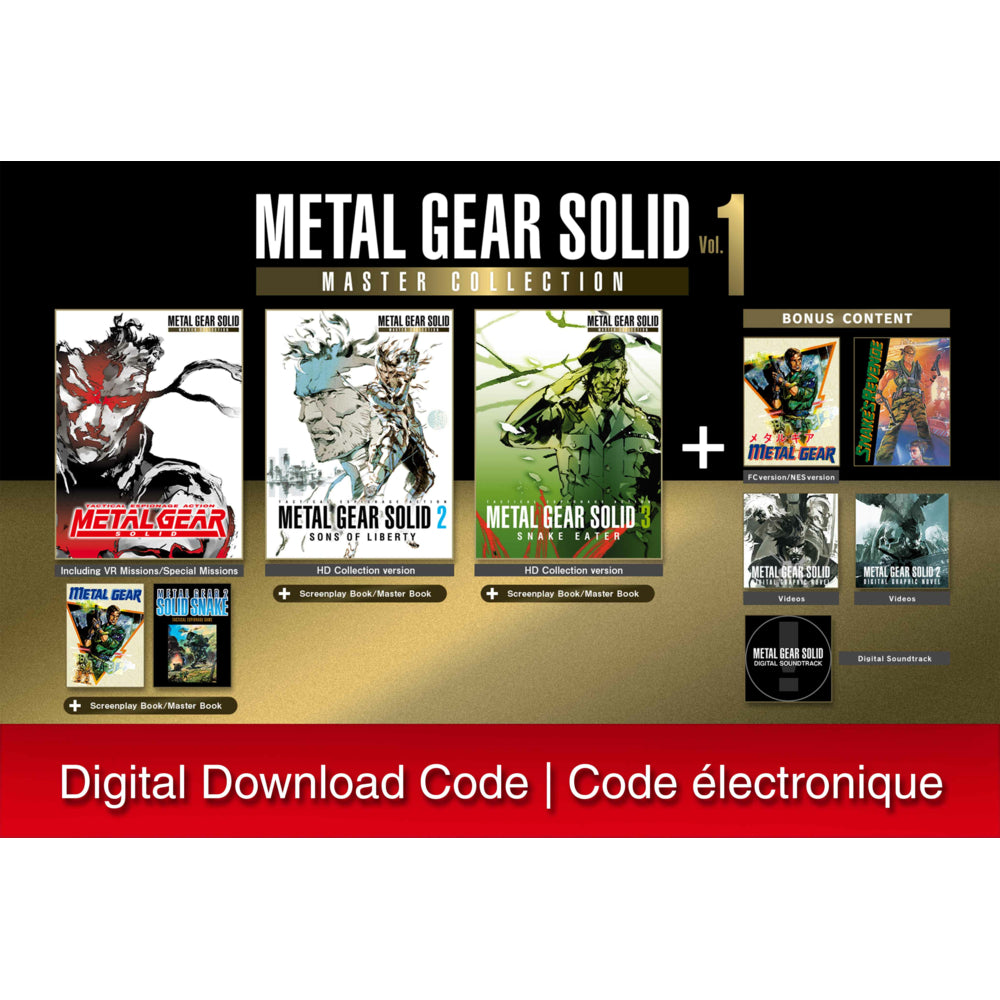 Image of Metal Gear Solid: Master Collection Vol. 1 For Nintendo Switch [Download], Assorted
