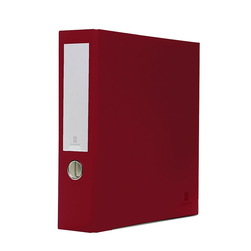 Image of Bindertek 3-Ring 3-Inch Premium Binders - Brick Red