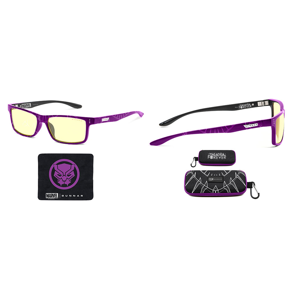 Image of Gunnar X Marvel Cruz 12+ Black Panther Edition Glasses