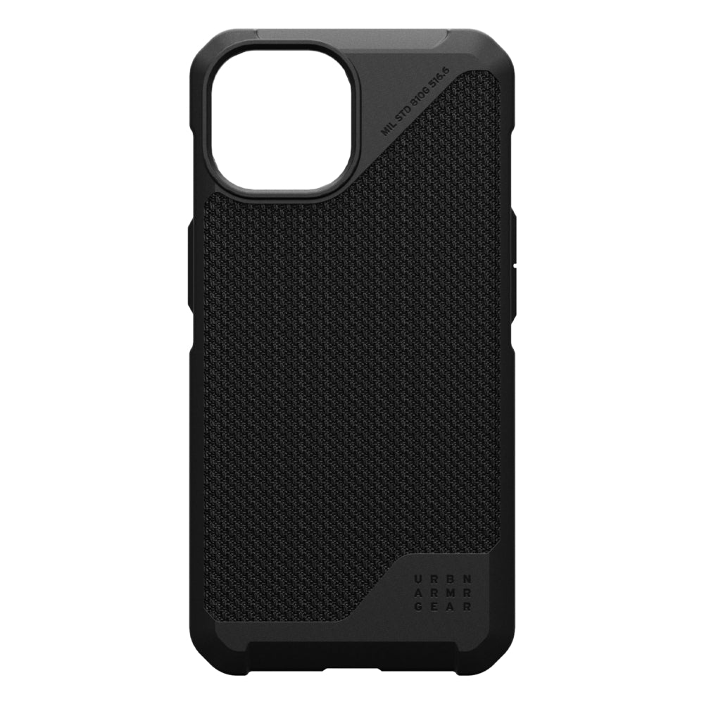 Image of UAG Metropolis LT Case with MagSafe for iPhone 15 - Kevlar Black